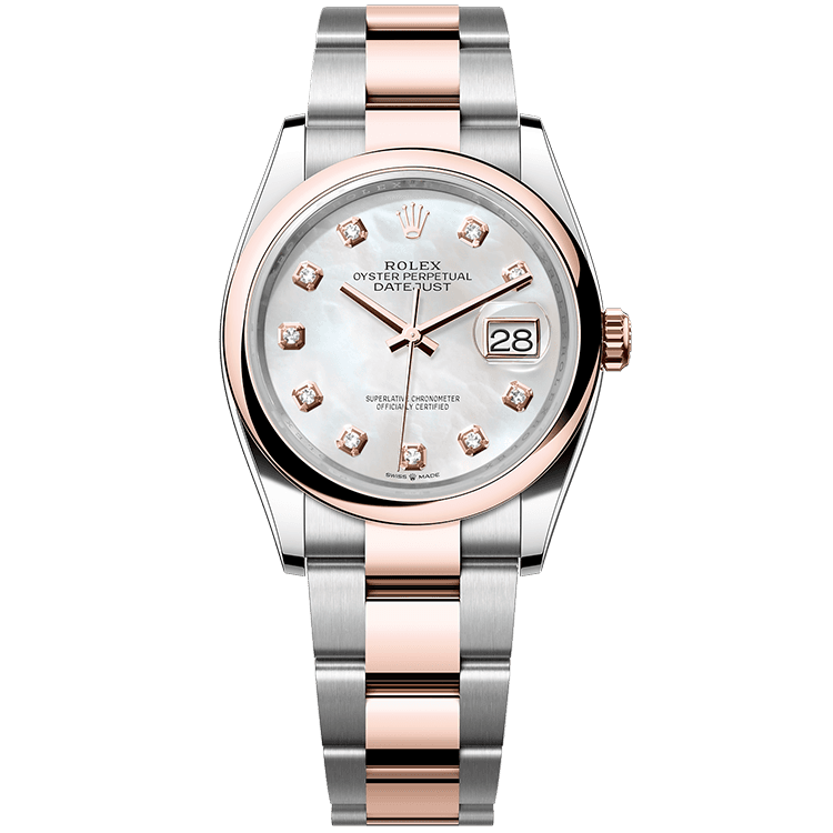 Rolex Datejust Mother of Pearl Two-Tone 36mm