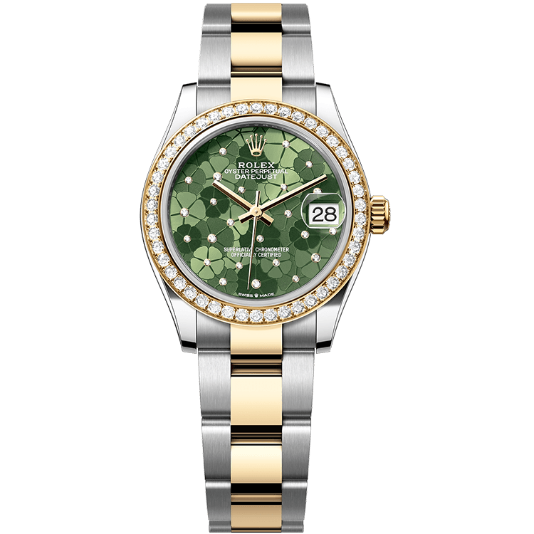 Rolex Datejust Green Two-Tone 31mm