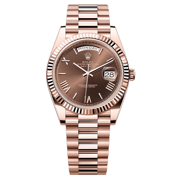 Rolex Day-Date Chocolate Rose Gold 40mm