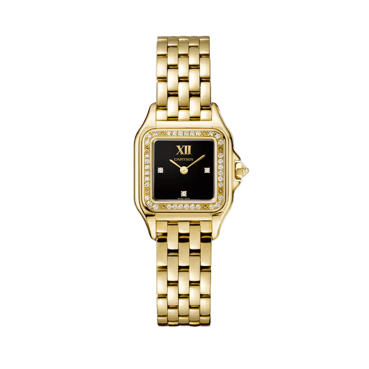 Cartier Panthère Medium Black Yellow Gold 26.7mm