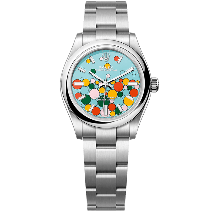Rolex Oyster Perpetual Blue Steel 31mm