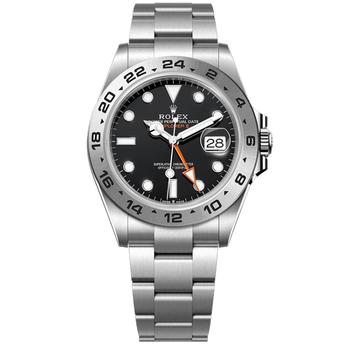 Rolex Explorer II Black Steel 42mm
