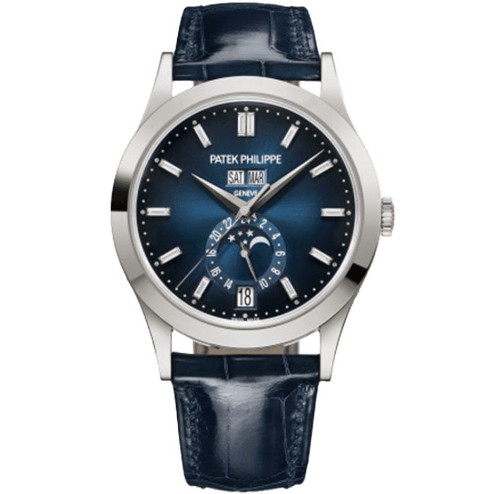 Patek Philippe Complications Blue Leather 38.5mm