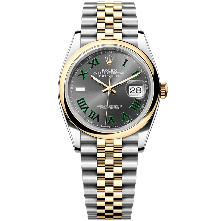 Rolex Datejust Grey Two-Tone 36mm