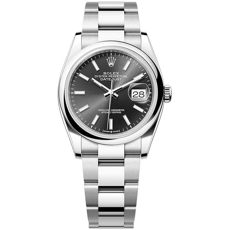 Rolex Datejust White Steel 36mm
