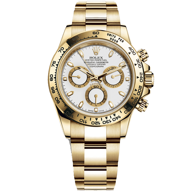 Rolex Daytona White Yellow Gold 40mm