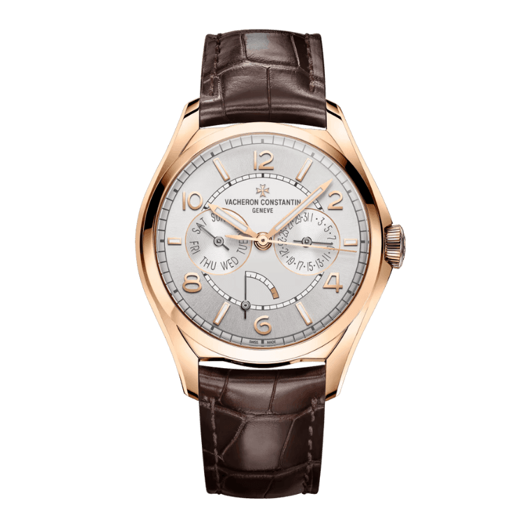 Vacheron Constantin Fiftysix Silver Alligator Leather 40mm