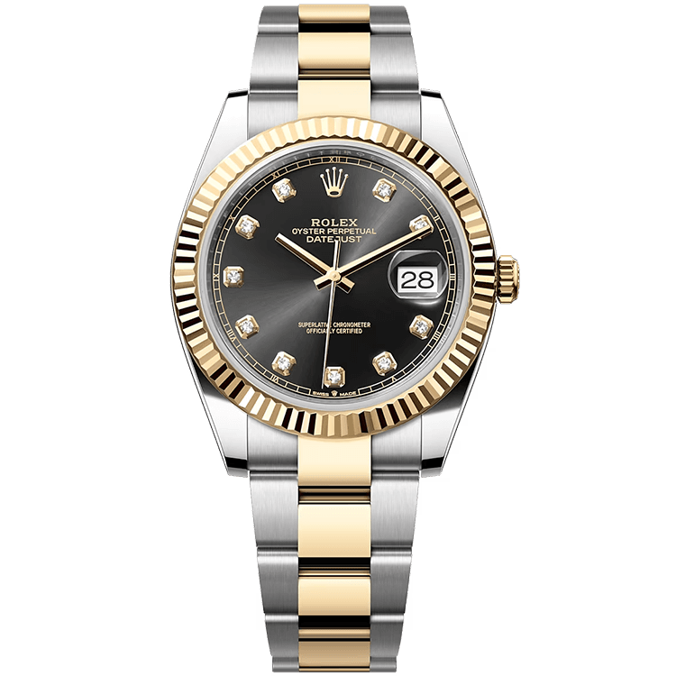 Rolex Datejust Black Two-Tone 41mm