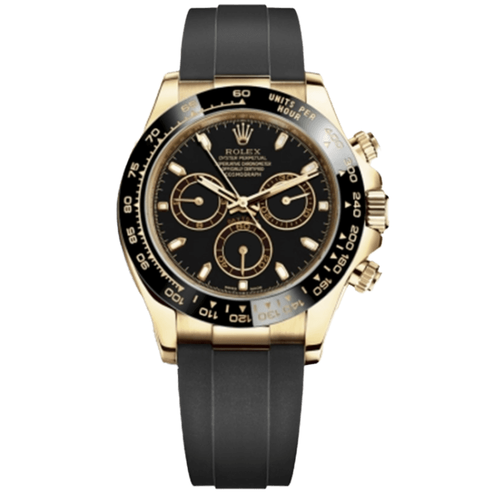 Rolex Daytona Black Rubber 40mm