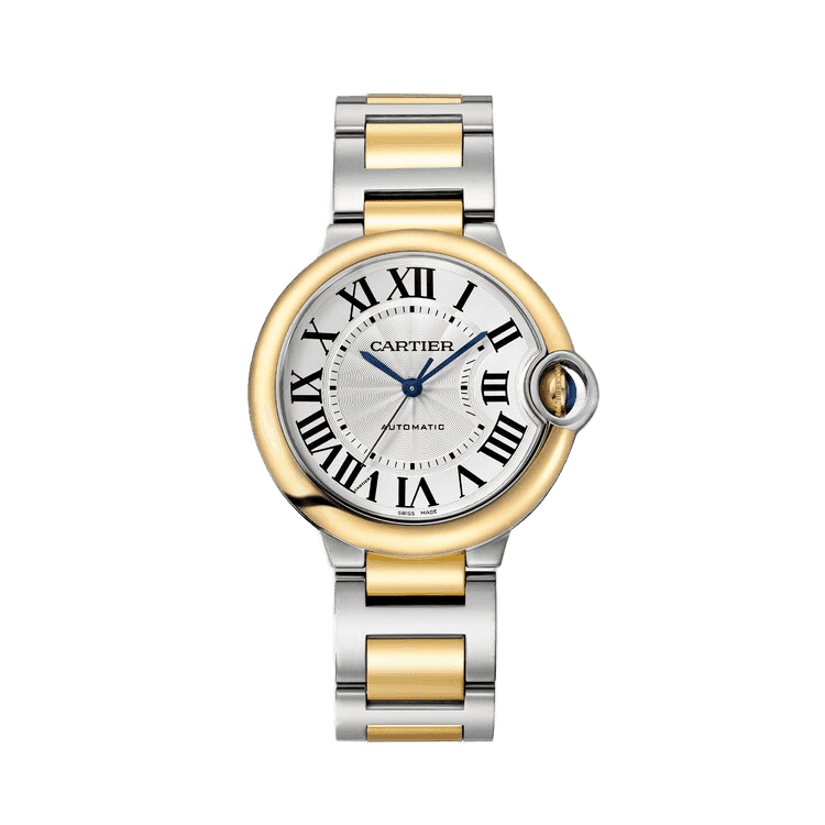 Cartier Ballon Bleu Medium Silver Two-Tone 36mm