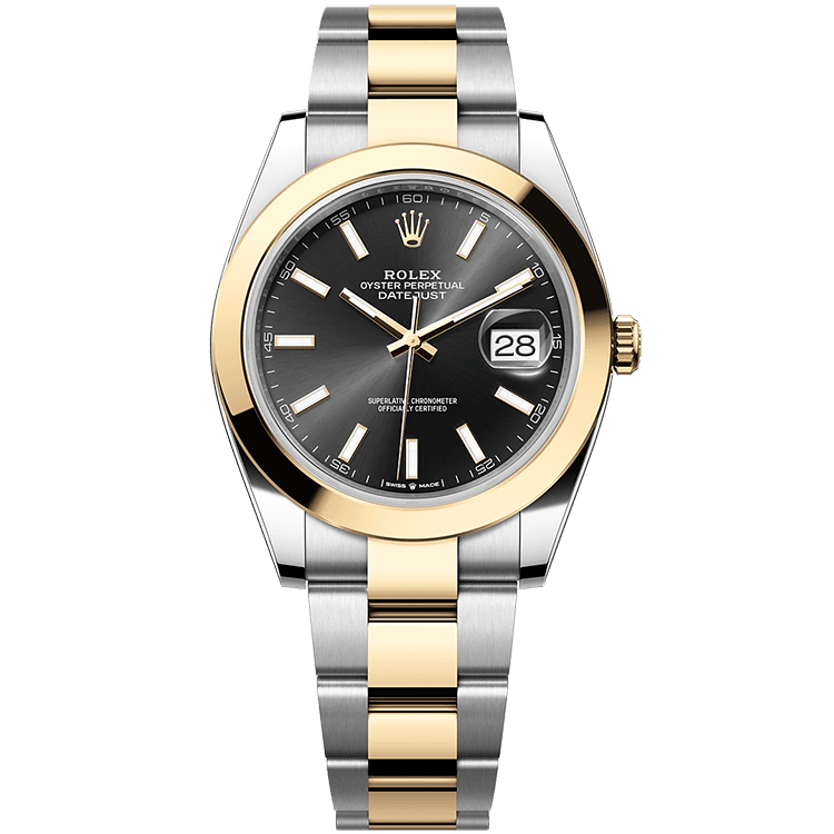 Rolex Datejust Black Two-Tone 41mm