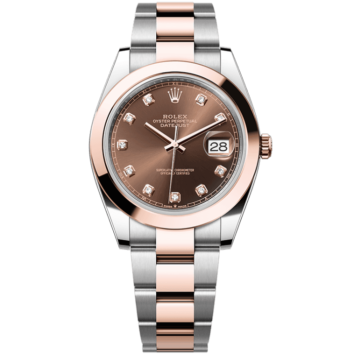 Rolex Datejust Mother of Pearl Two-Tone 41mm