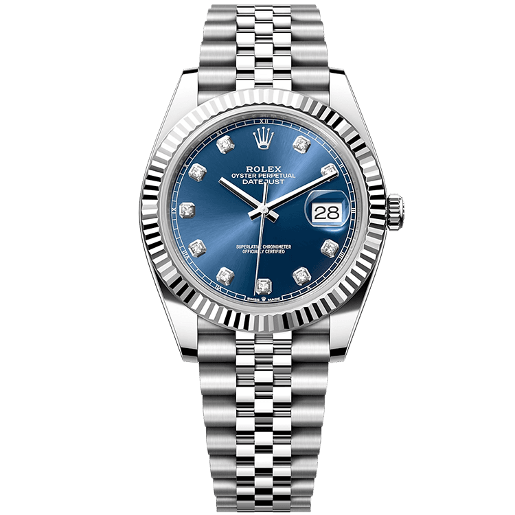 Rolex Datejust Blue Steel 41mm