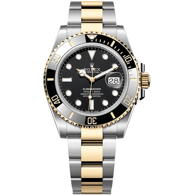 Rolex Submariner Black Steel 41mm