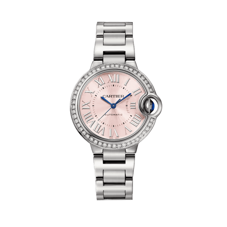 Cartier Ballon Bleu Small Pink Steel 33mm
