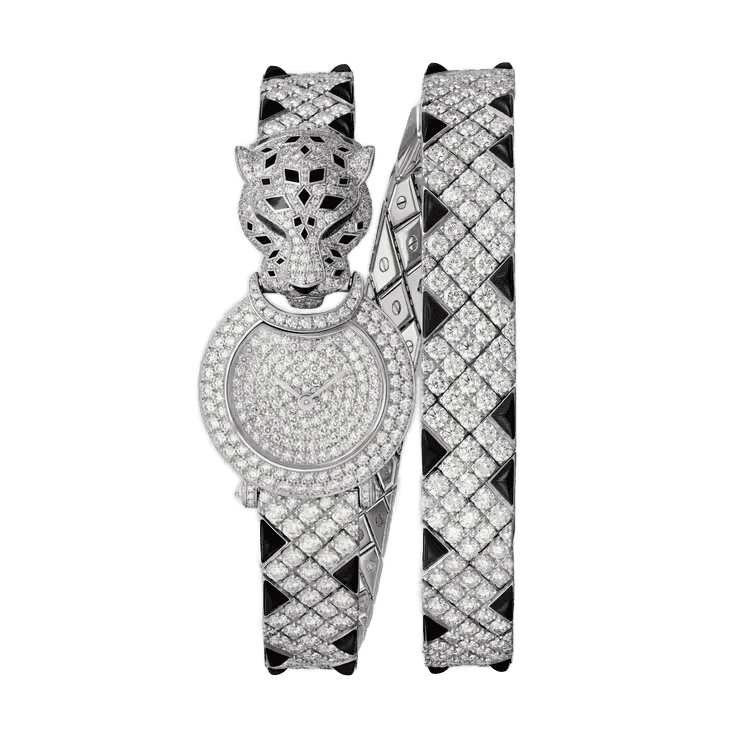 Cartier La Panthère Diamond Pave White Gold 23.6mm
