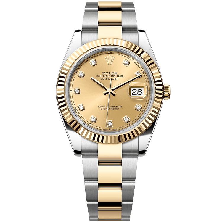 Rolex Datejust Champagne Two-Tone 41mm
