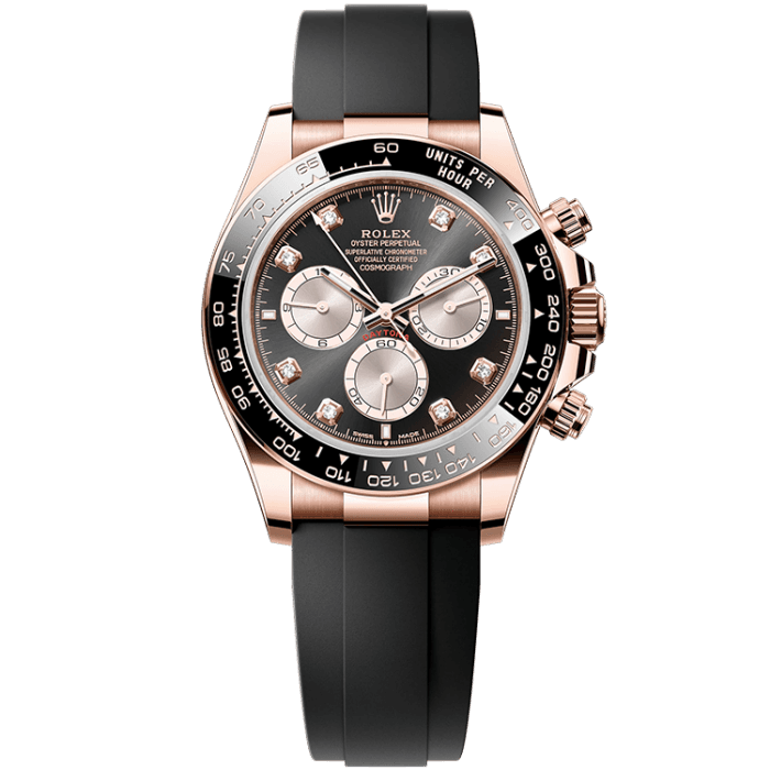 Rolex Daytona Black Rubber 40mm