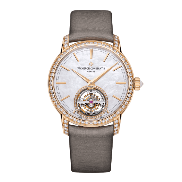 Vacheron Constantin Traditionnelle Tourbillon Mother of Pearl Satin 39mm