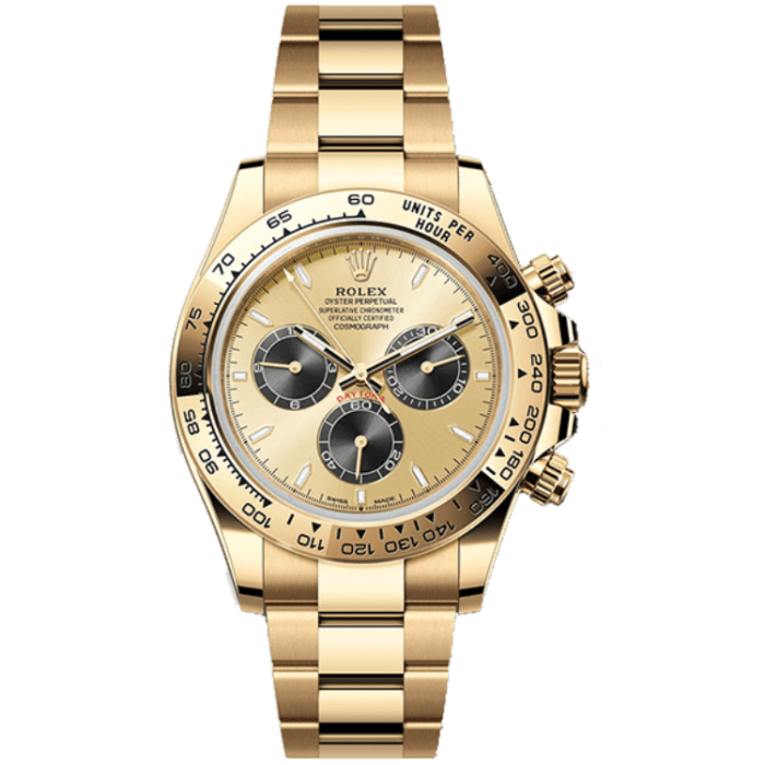 "Pikachu" Rolex Daytona Champagne Yellow Gold 40mm