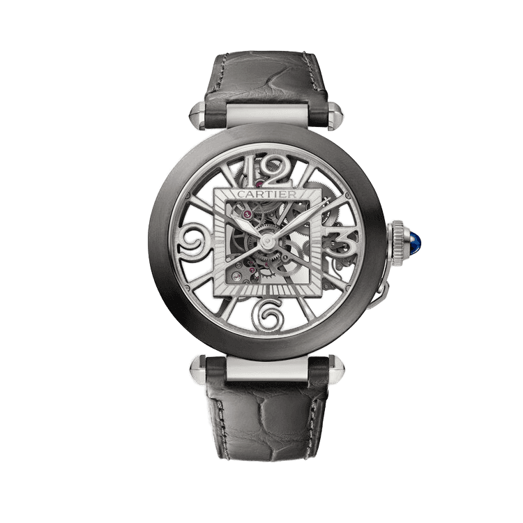 Cartier Pasha Skeleton Leather 41mm
