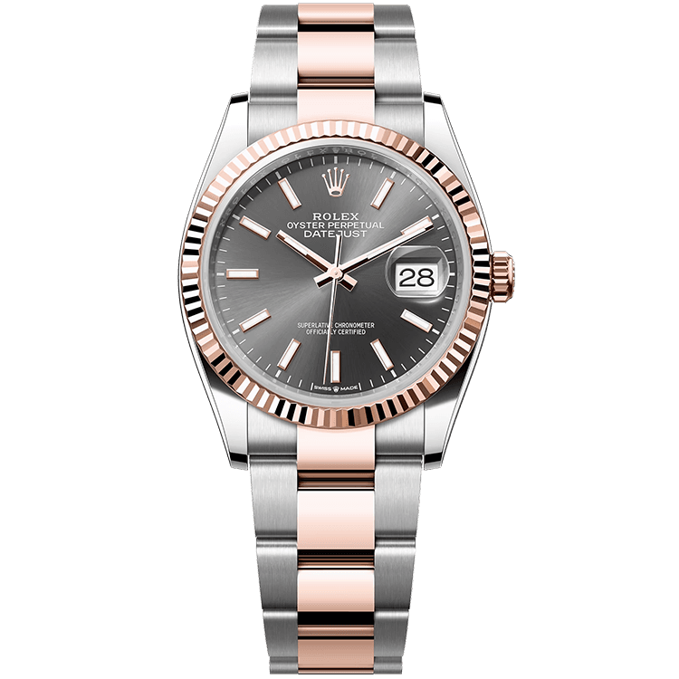 Rolex Datejust Grey Two-Tone 36mm
