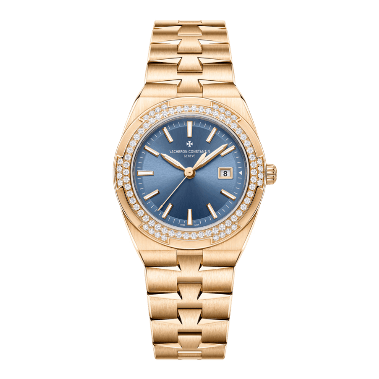 Vacheron Constantin Overseas Blue Rose Gold mm