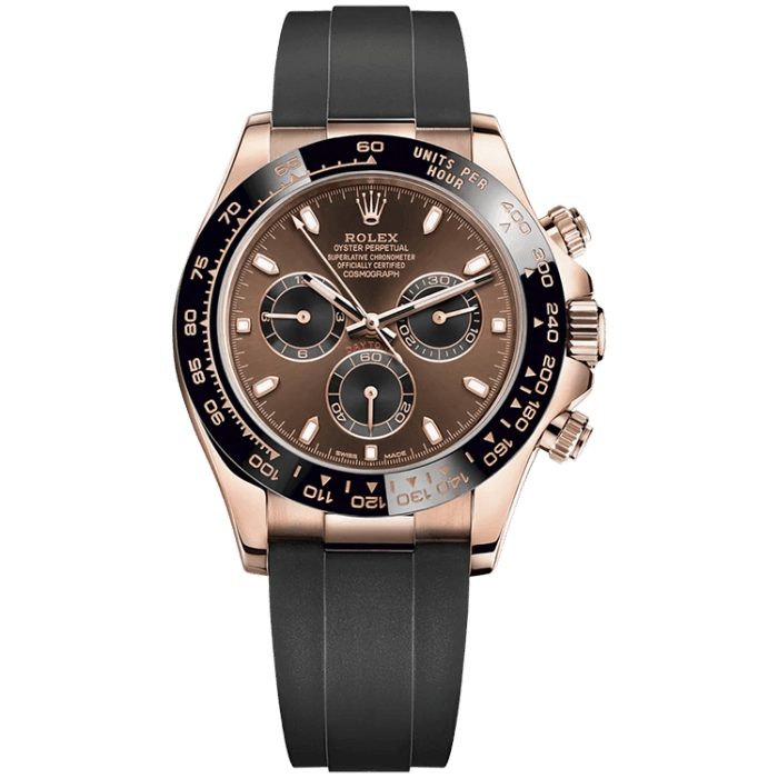 Rolex Daytona Chocolate Rubber 40mm