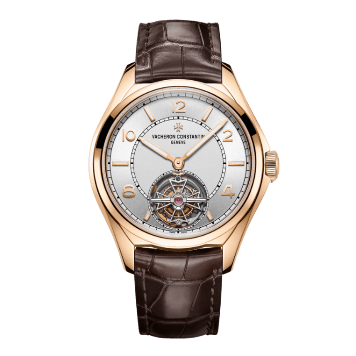 Vacheron Constantin Fiftysix Silver Alligator Leather 41mm