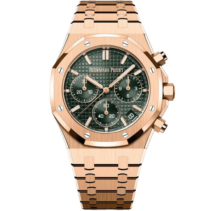 Audemars Piguet Royal Oak Green Rose Gold 41mm