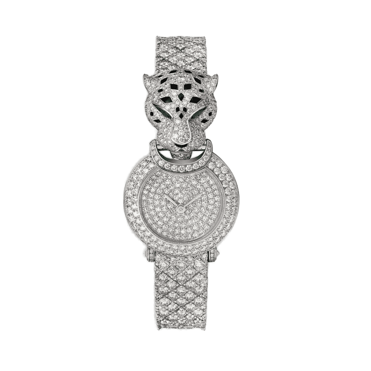 Cartier La Panthère Diamond Pave White Gold 23.6mm