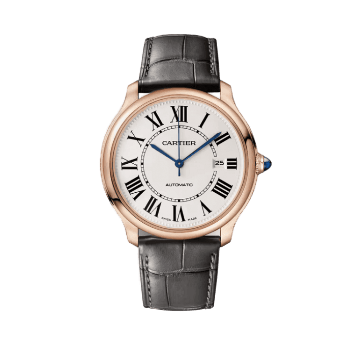 Cartier Ronde Louis White Leather 40mm