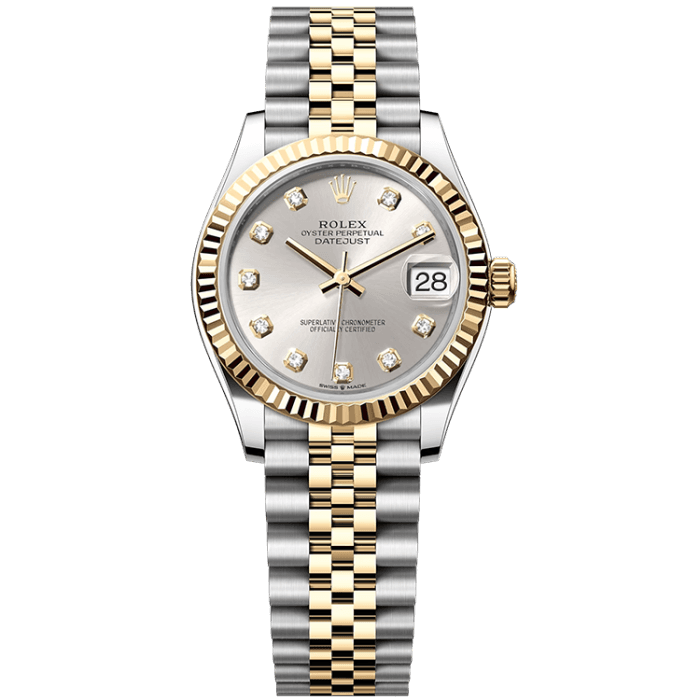 Rolex Datejust Silver Two-Tone 31mm