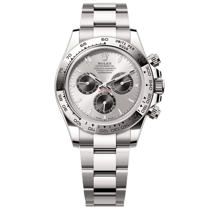 Rolex Daytona Silver White Gold 40mm