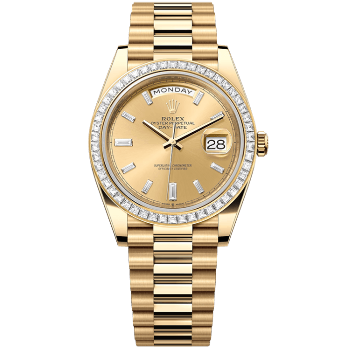 Rolex Day-Date Champagne Yellow Gold 40mm