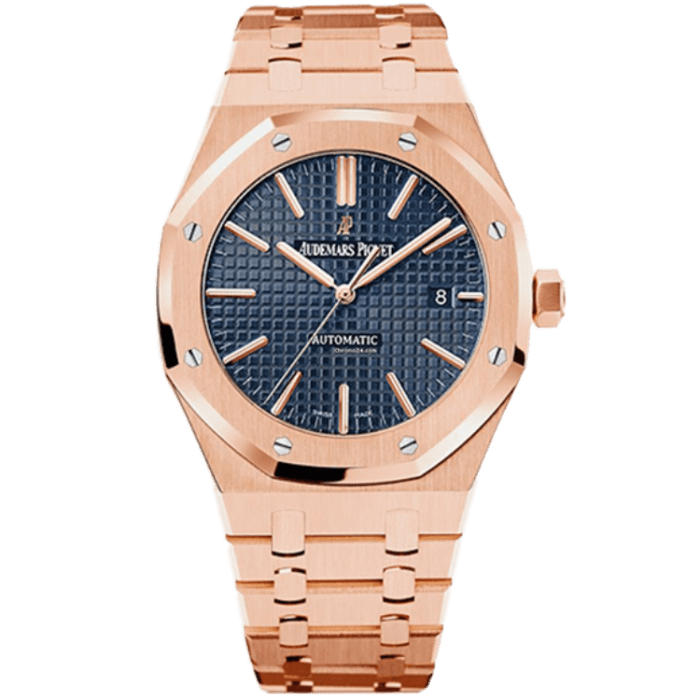 Audemars Piguet Royal Oak Blue Rose Gold 41mm