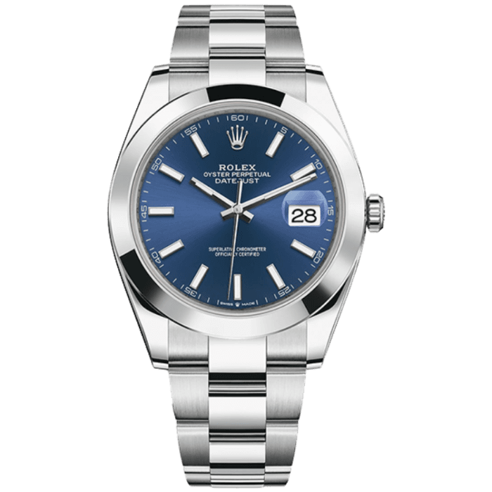 Rolex Datejust Blue Steel 41mm