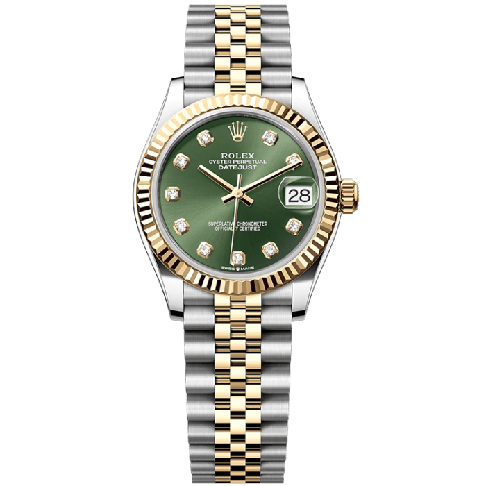Rolex Datejust Green Two-Tone 31mm