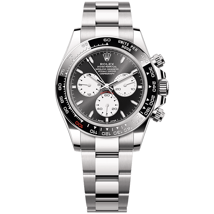 "Lemans" Rolex Daytona Black White Gold 40mm