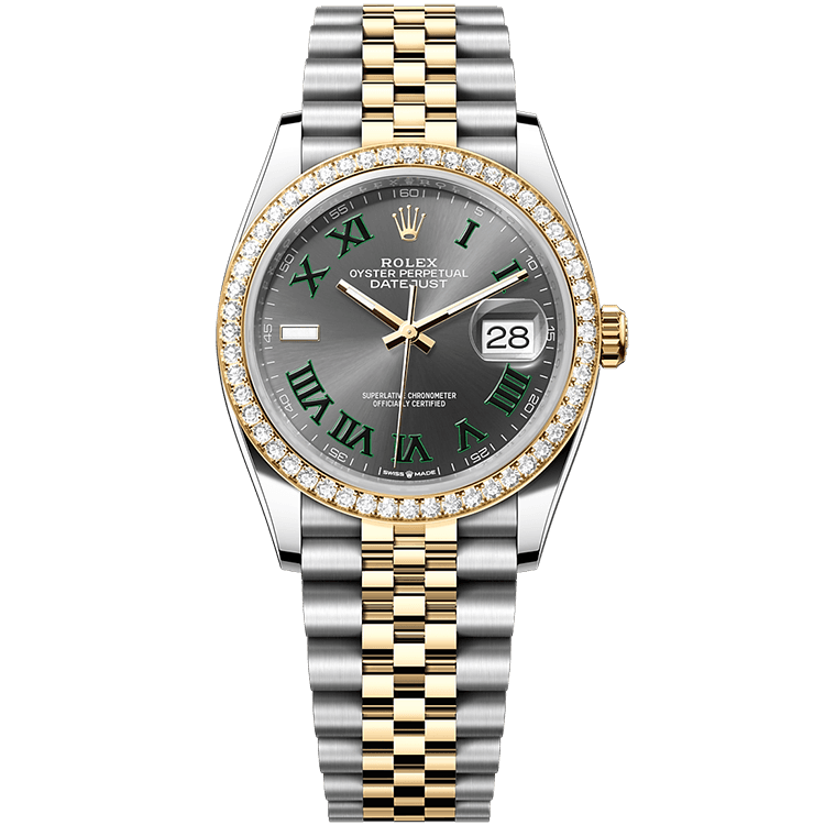 Rolex Datejust Grey Two-Tone 36mm