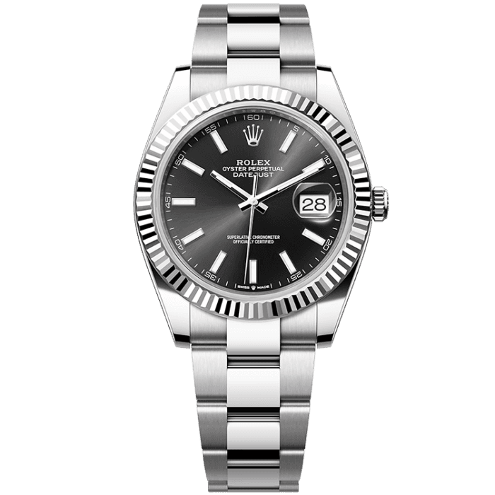 Rolex Datejust Black Steel 41mm