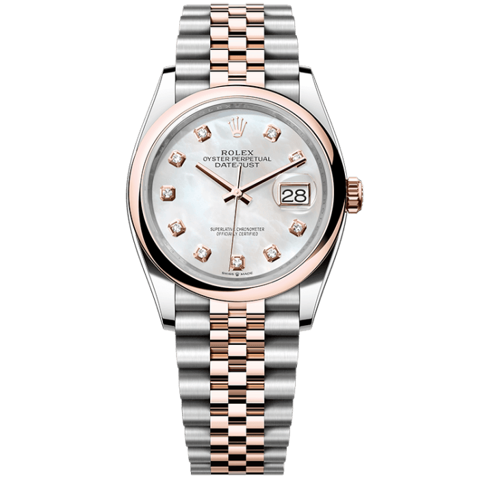 Rolex Datejust Mother of Pearl Two-Tone 36mm