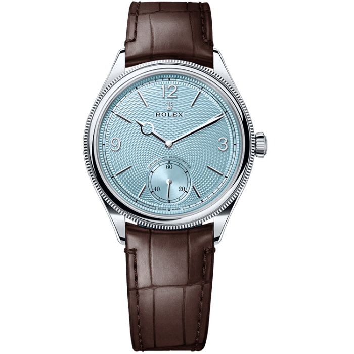 Rolex 1908 Blue Leather 39mm