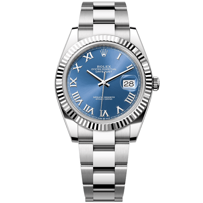 Rolex Datejust Blue Steel 41mm