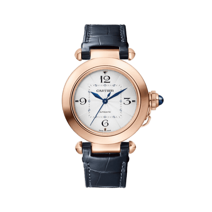 Cartier Pasha White Leather 35mm