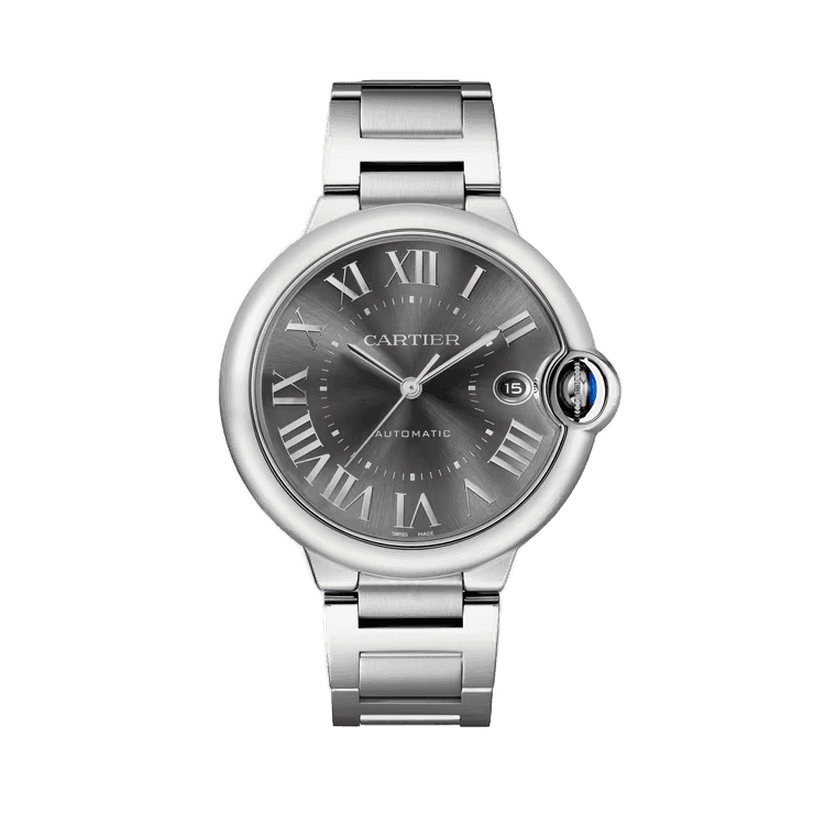 Cartier Ballon Bleu Large Grey Steel 40mm