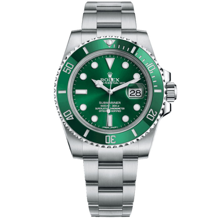 "Hulk" Rolex Submariner Green 41mm