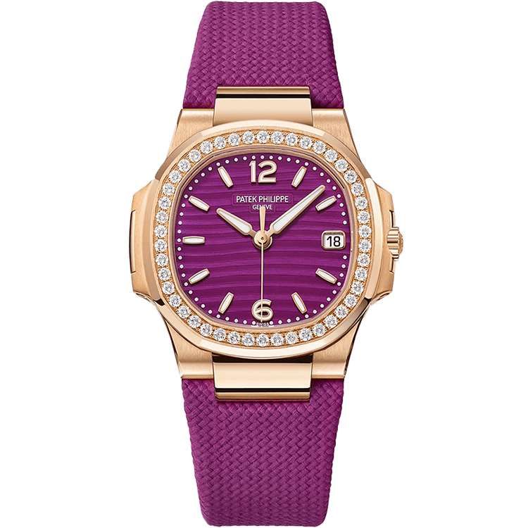 Patek Philippe Lady Nautilus Purple Fabric 32mm