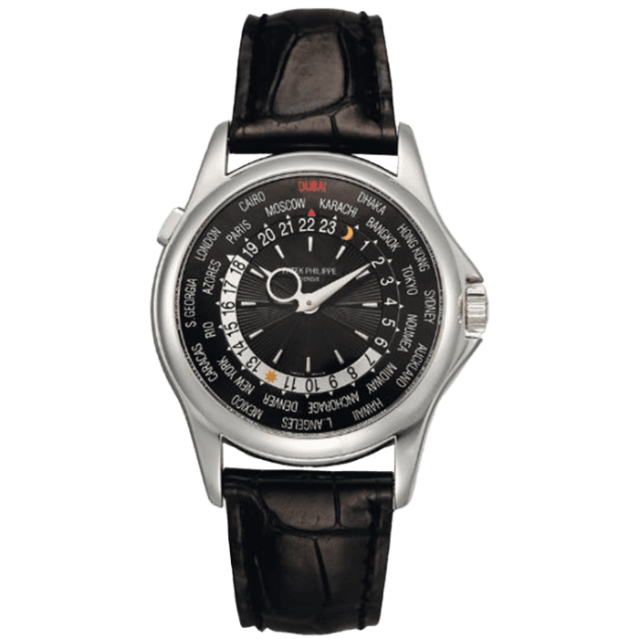 Patek Philippe Complications Black Leather 39.5mm