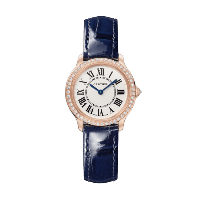 Cartier Ronde Louis White Leather 29mm